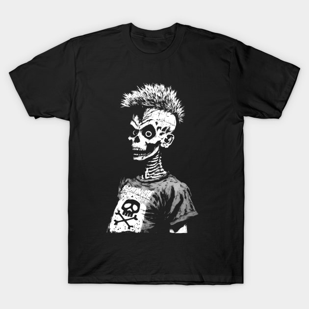 Punk Skull Harlock Fan T-Shirt by JDTee